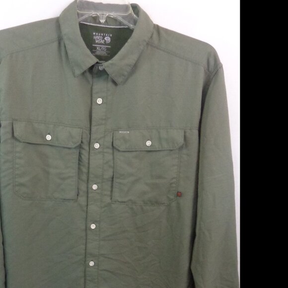 Mountain Hardwear Shirt Men's Long Sleeve Vented Button Down - Picture 2 of 13
